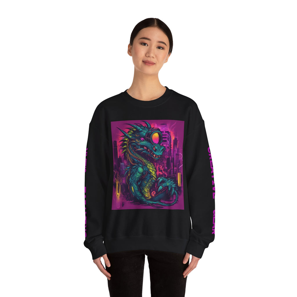Dragon Sweatshirt - Creative Gear Festival Design