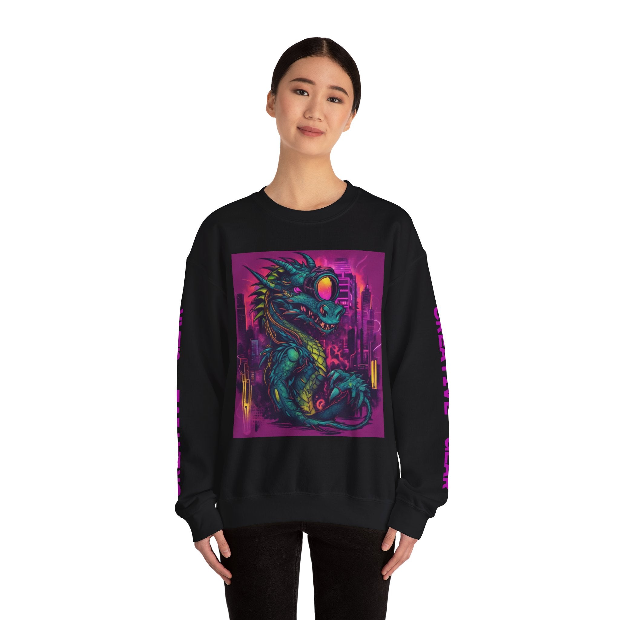 Dragon Sweatshirt - Creative Gear Festival Design