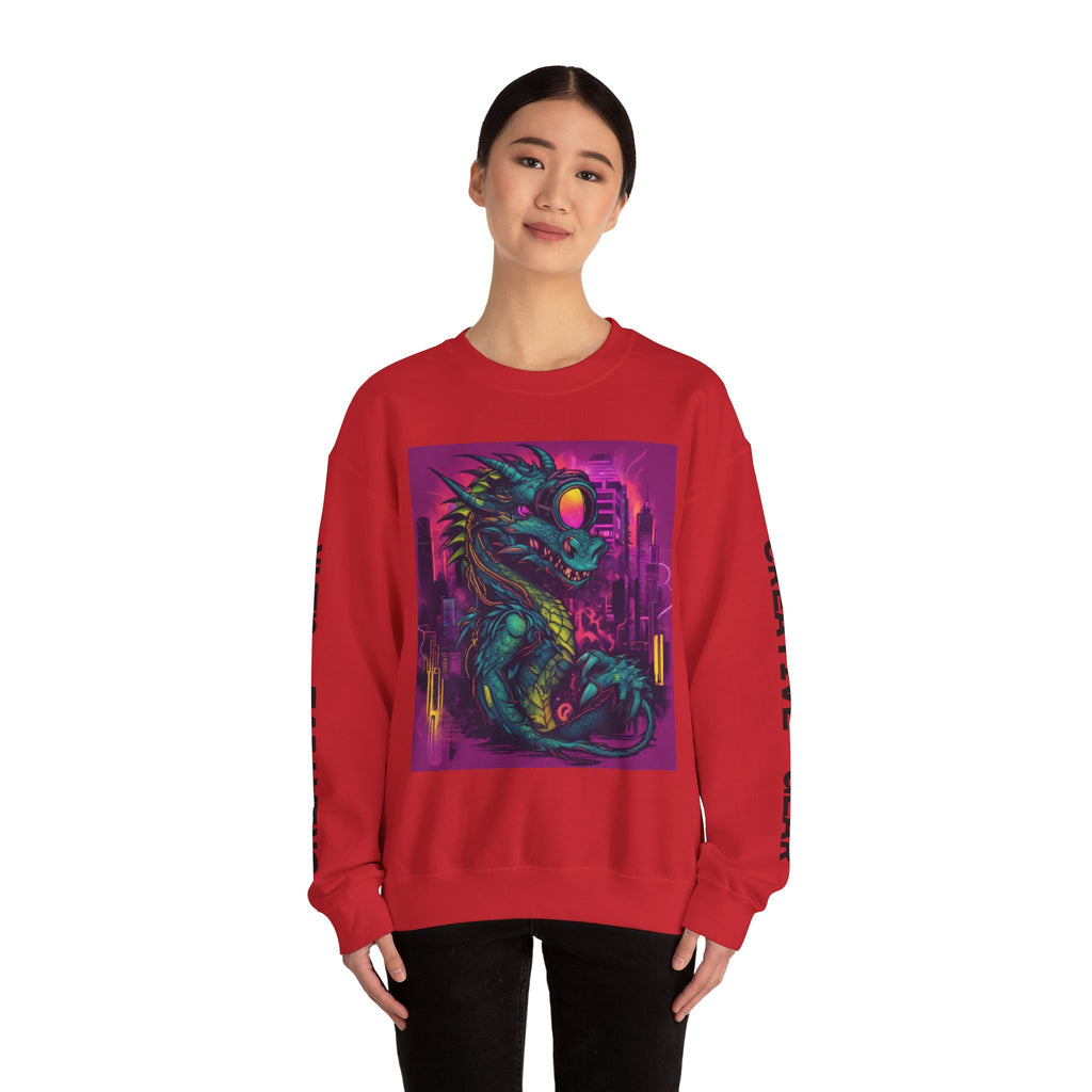 Dragon Sweatshirt - Creative Gear Festival Design