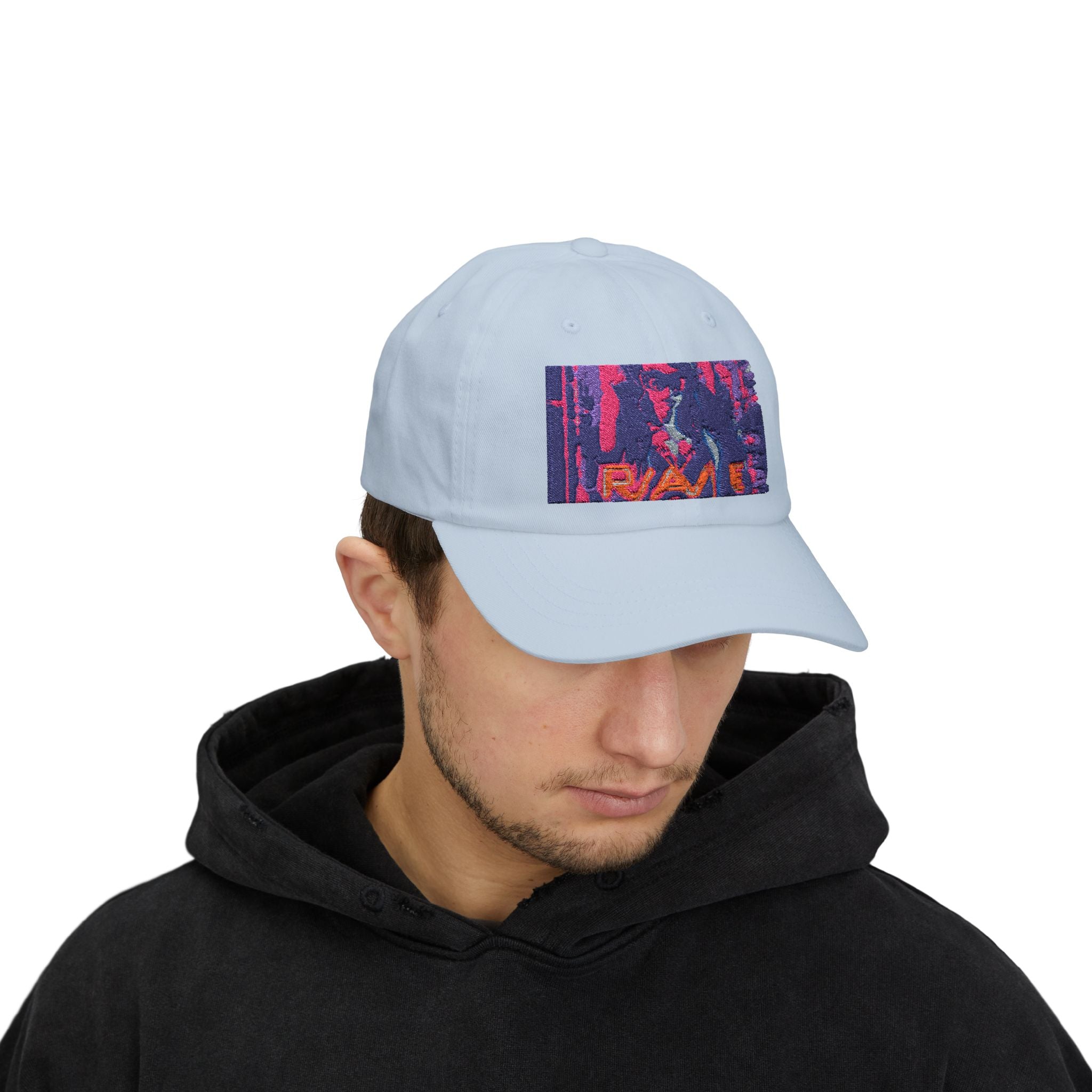 Embroidered Rave Base Ball Cap