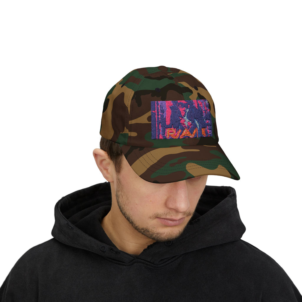 Embroidered Rave Base Ball Cap