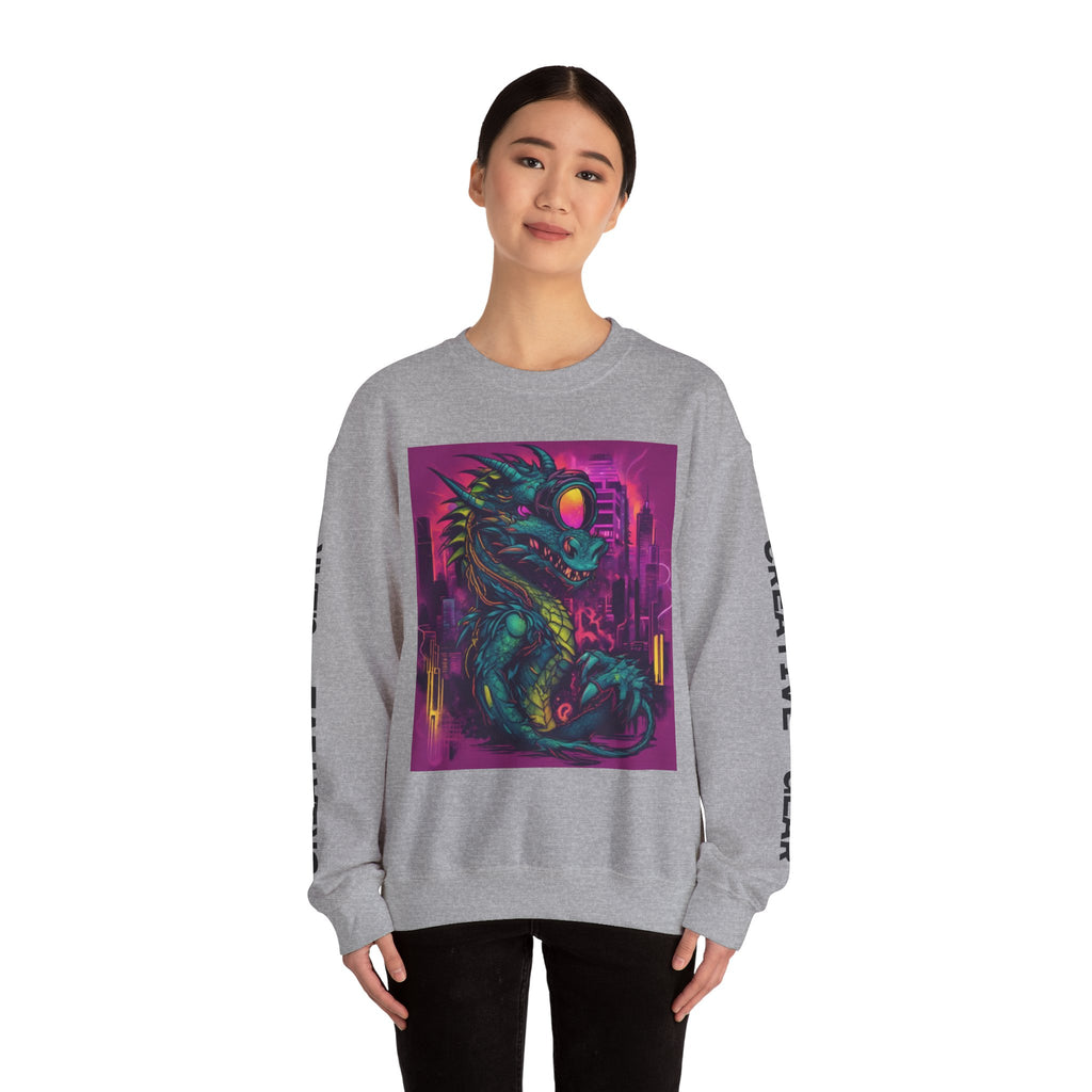 Dragon Sweatshirt - Creative Gear Festival Design