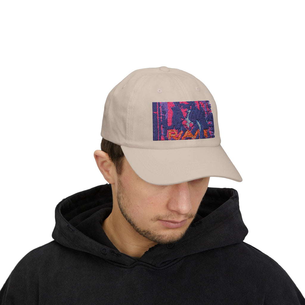 Embroidered Rave Base Ball Cap