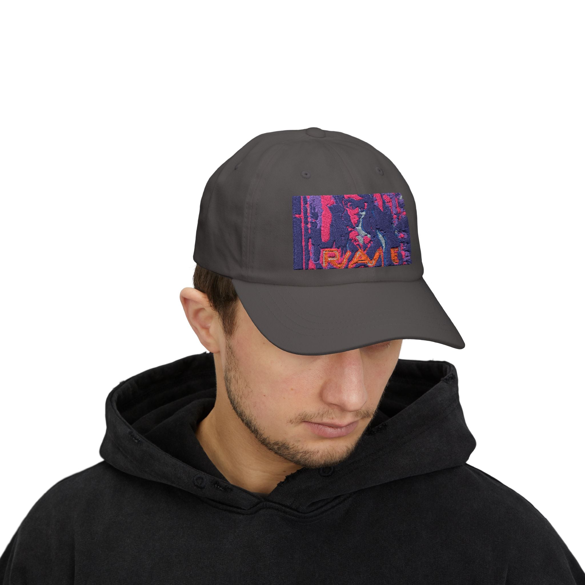 Embroidered Rave Base Ball Cap