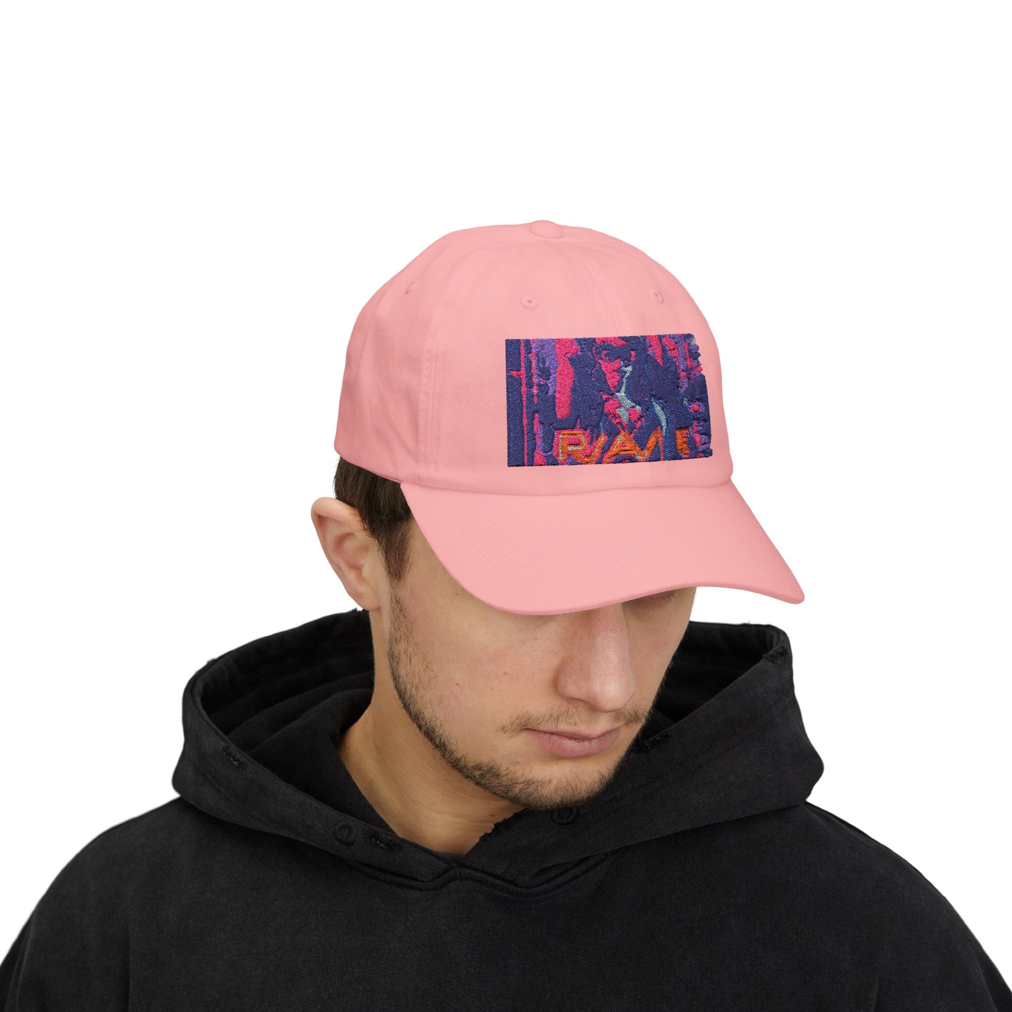 Embroidered Rave Base Ball Cap