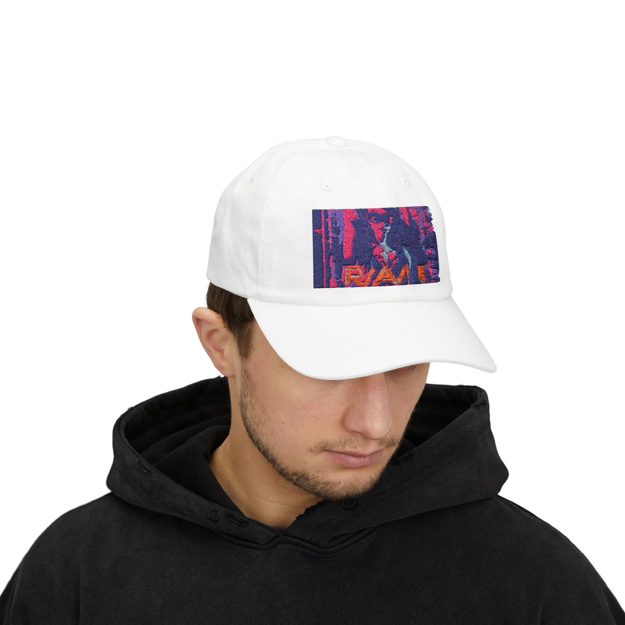 Embroidered Rave Base Ball Cap