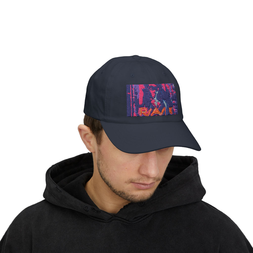 Embroidered Rave Base Ball Cap
