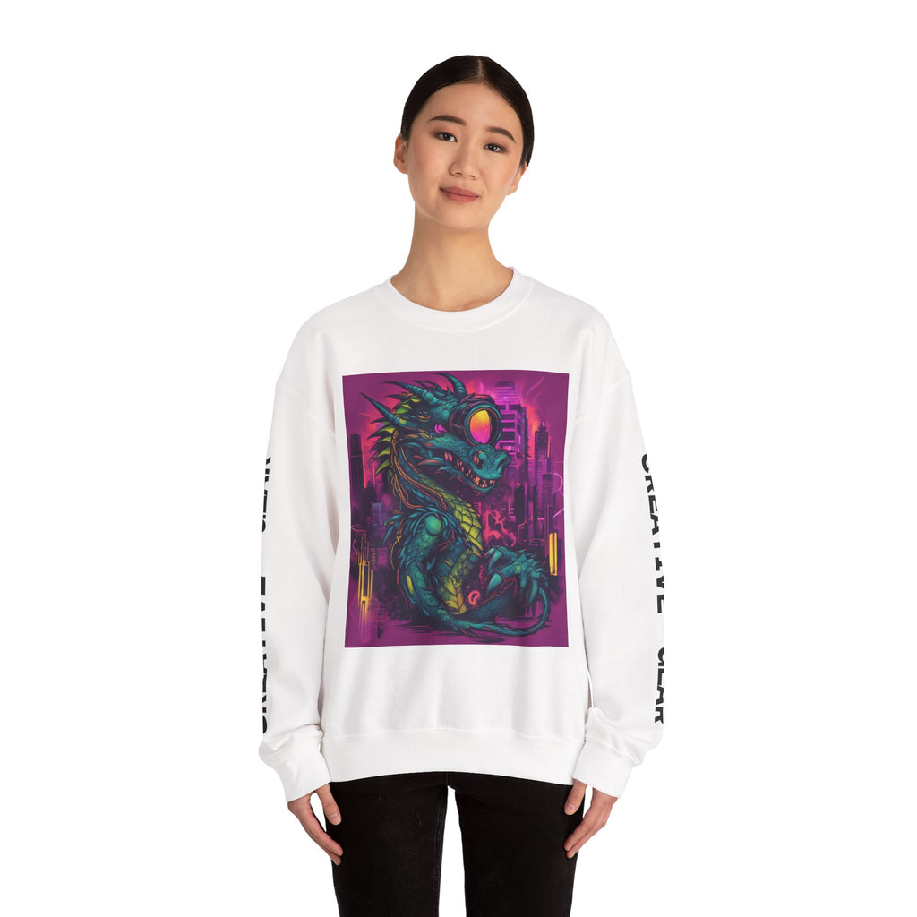 Dragon Sweatshirt - Creative Gear Festival Design