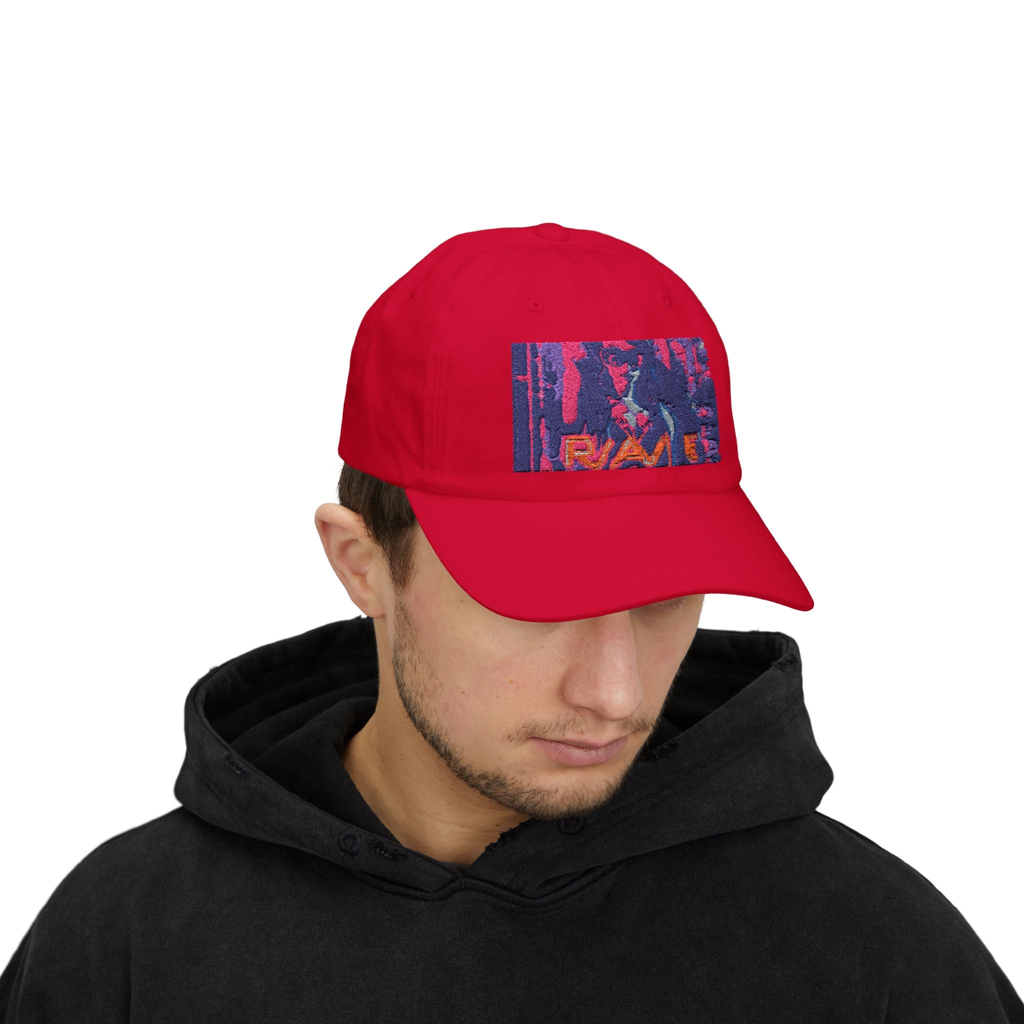 Embroidered Rave Base Ball Cap