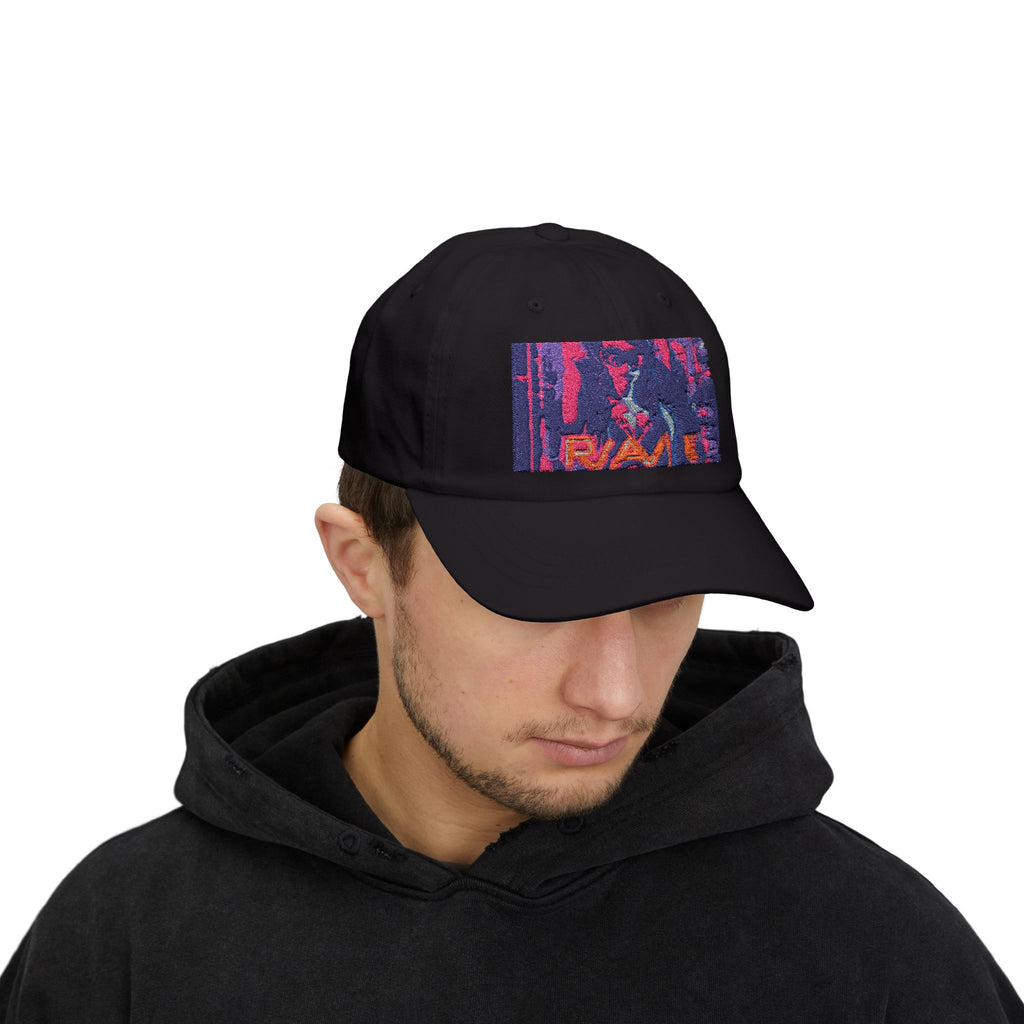 Embroidered Rave Base Ball Cap