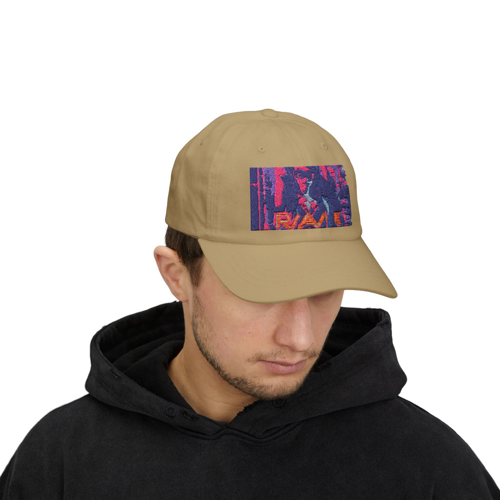 Embroidered Rave Base Ball Cap