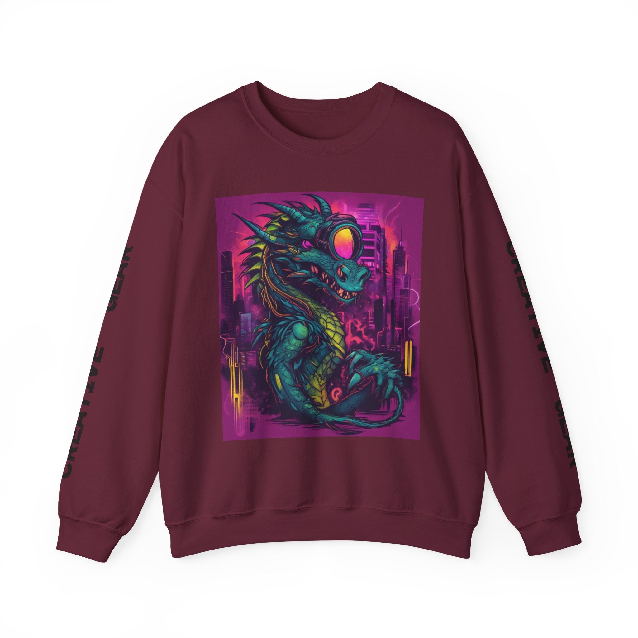 Dragon Sweatshirt - Creative Gear Festival Design