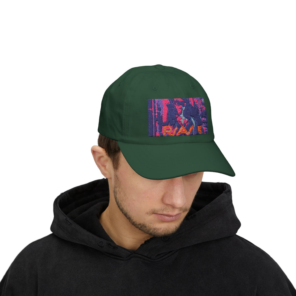 Embroidered Rave Base Ball Cap