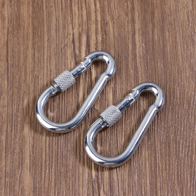 {MX} 2Pcs Durable Hammock Swing Hanging Belt And Steel Alloy Hooks Outdoor Camping Hiking Tools Hammock Accessories