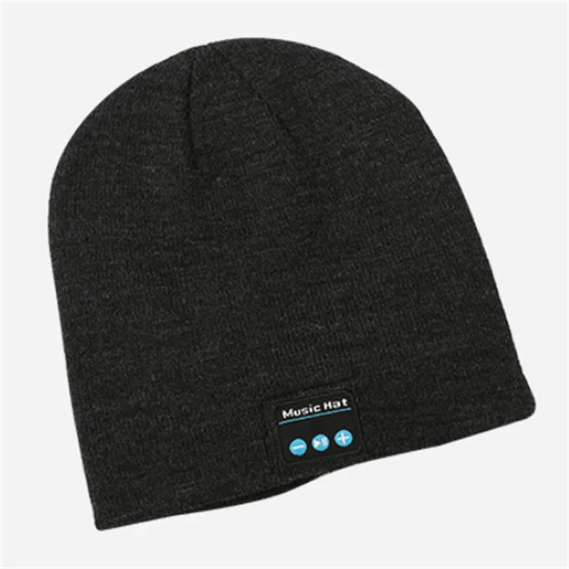 New Outdoor Multi Functional Bluetooth Music Wireless Headset Calling and Listening Knit Hat