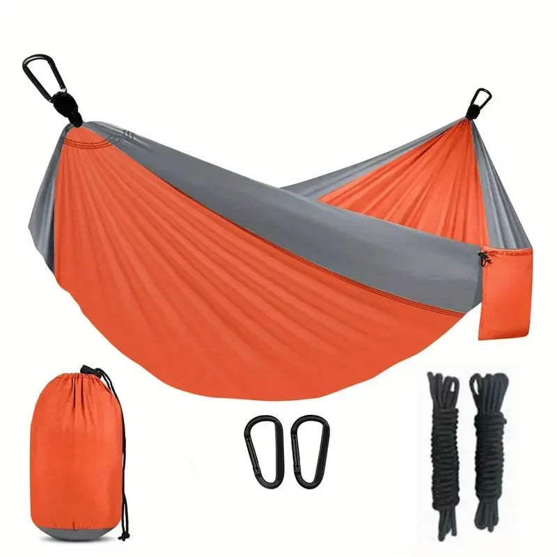 Outdoor Camping Hammock with Rope and Storage Bag Lightweight and Durable Fabric Suitable for Beach Picnics or Hiking