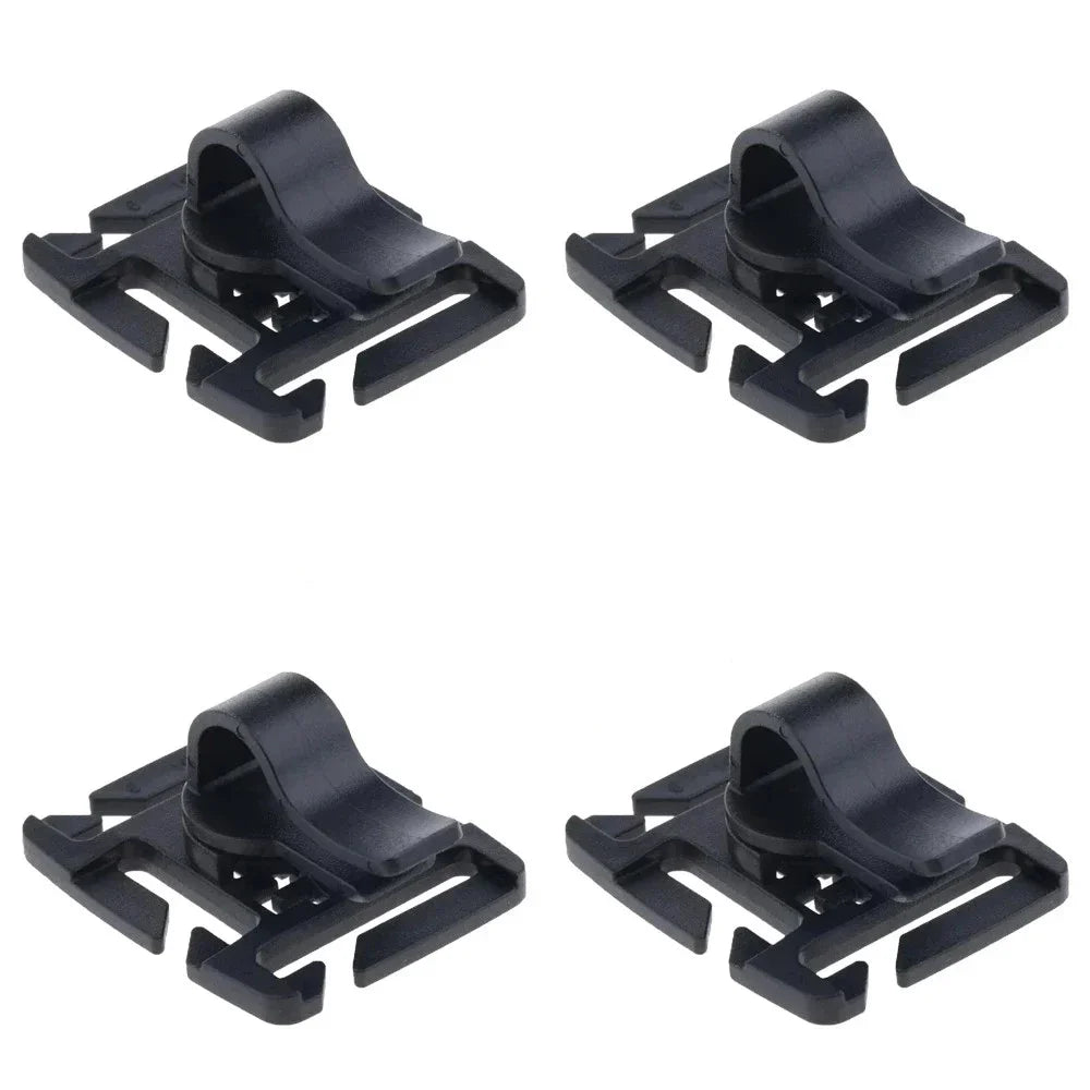 2/4pcs Rotatable Hydration Bladder Drinking Tube Trap Hose Webbing Clip Pack Tube  Webbing Clip Holder Hydration Backpack