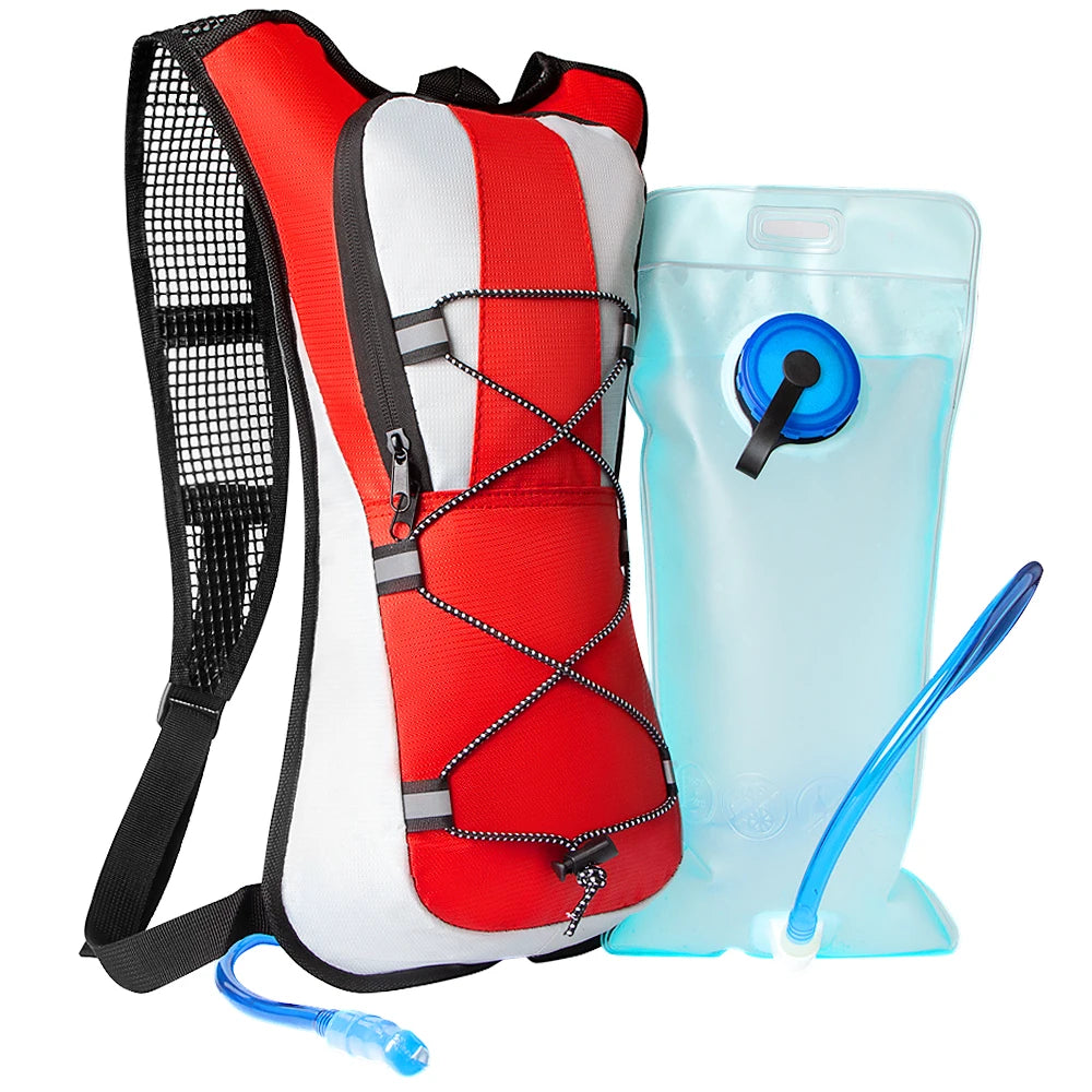 Hydration Backpack Hydration Pack with 2L Water Bladder, Lightweight Insulation Water Backpack for CyclingHiking,RunningClimbing