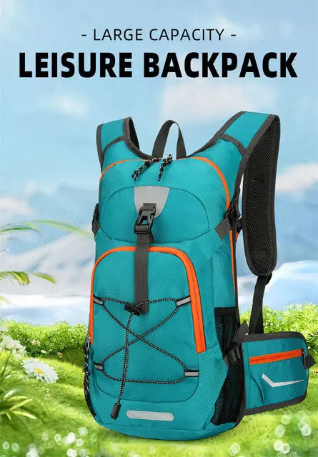 Lightweight Hydration Cycling Backpack Outdoor Sport Hiking Camping Climbing Mountaineering Rucksack Travel Hydro Water Daypack