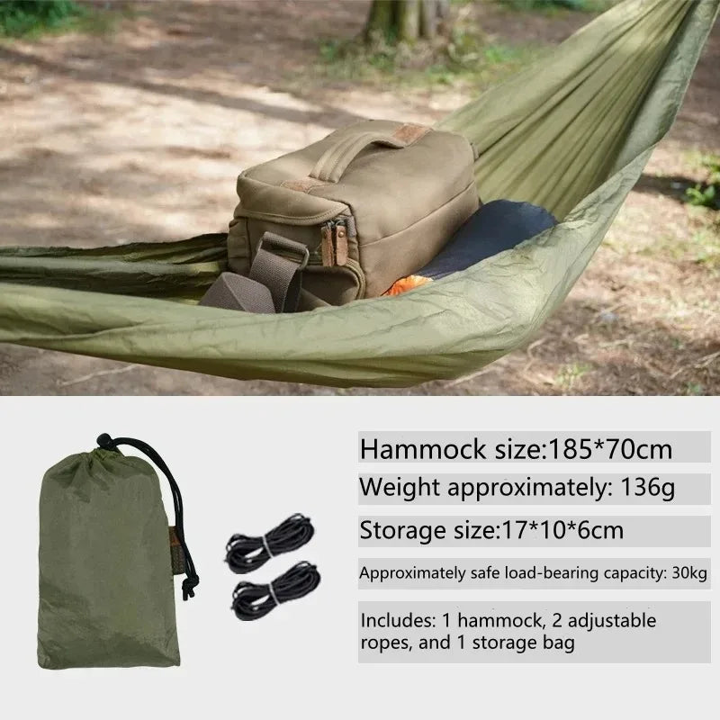 185X70cm Outdoor Storage Small Hammocks For Portable Camping Travel Garden Nature Hike Clothes Shoes Equipment Small Hammock