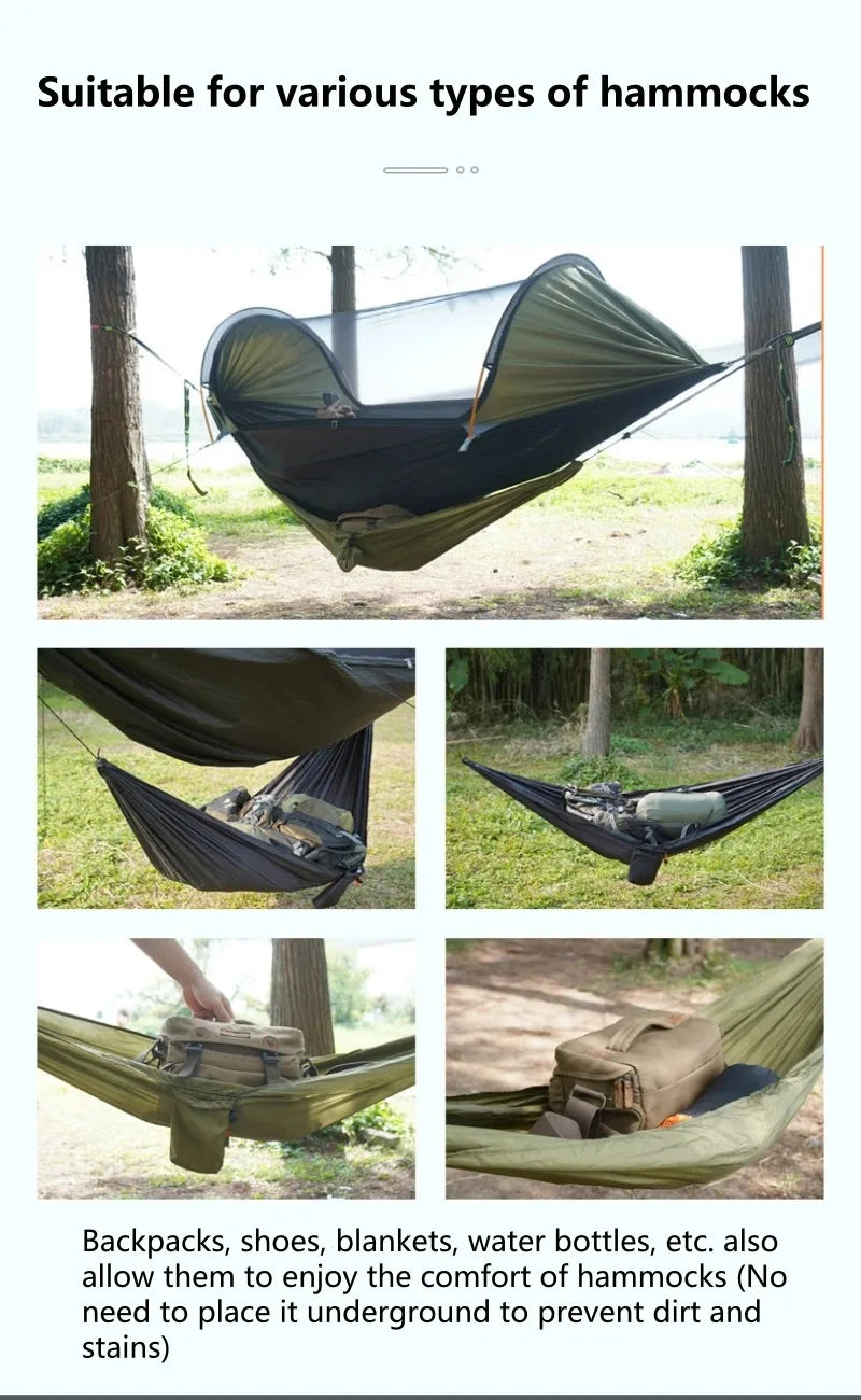 185X70cm Outdoor Storage Small Hammocks For Portable Camping Travel Garden Nature Hike Clothes Shoes Equipment Small Hammock