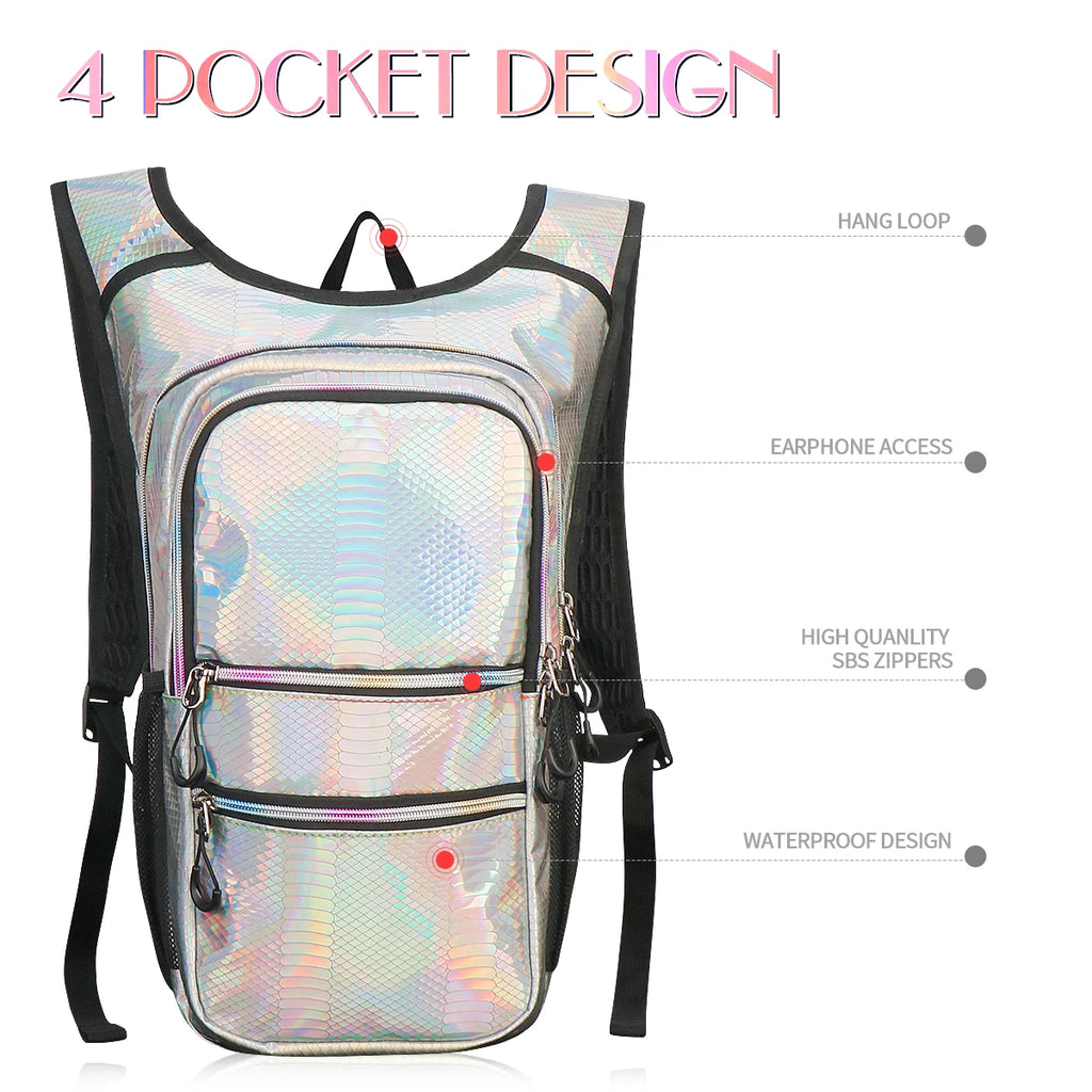 Bike Pack Portable Waterproof Backpack With Insulated Layer 3L Water Bag Outdoor Sport Climbing Hiking Pouch Hydration Backpack