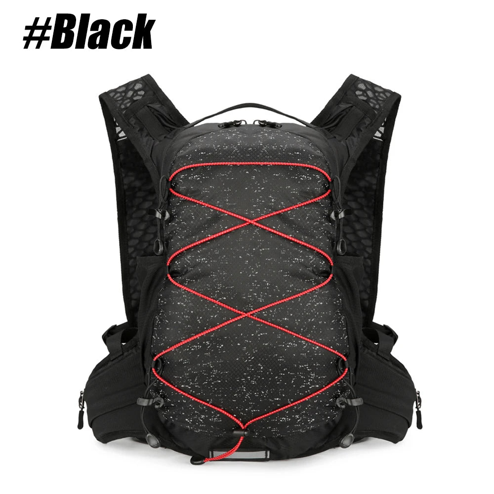 Trail Running Hydration Pack 16L,Cycling Backpack with Water Bladder,BPA-Free DrinkingTube,Quick-Access Pockets for HikingSports