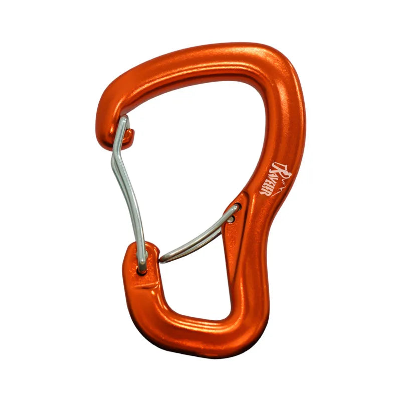Outdoor Hammock Double Locking Buckle, Multifunctional Aluminum Alloy Hanging Buckle, Camping Hammock Quick Hanging Buckle