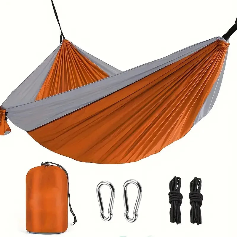 Outdoor Camping Hammock with Rope and Storage Bag Lightweight and Durable Fabric Suitable for Beach Picnics or Hiking