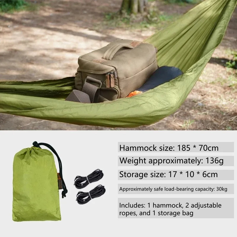 185X70cm Outdoor Storage Small Hammocks For Portable Camping Travel Garden Nature Hike Clothes Shoes Equipment Small Hammock