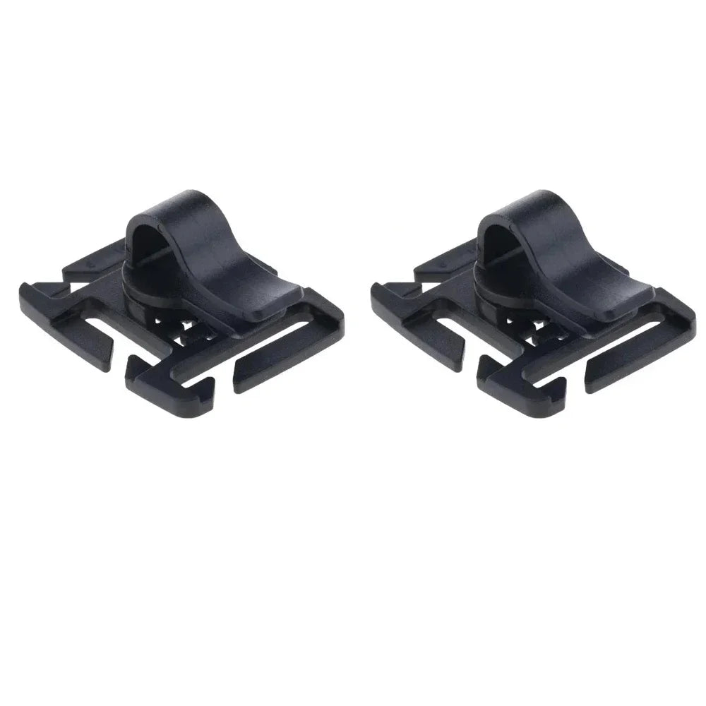 2/4pcs Rotatable Hydration Bladder Drinking Tube Trap Hose Webbing Clip Pack Tube  Webbing Clip Holder Hydration Backpack